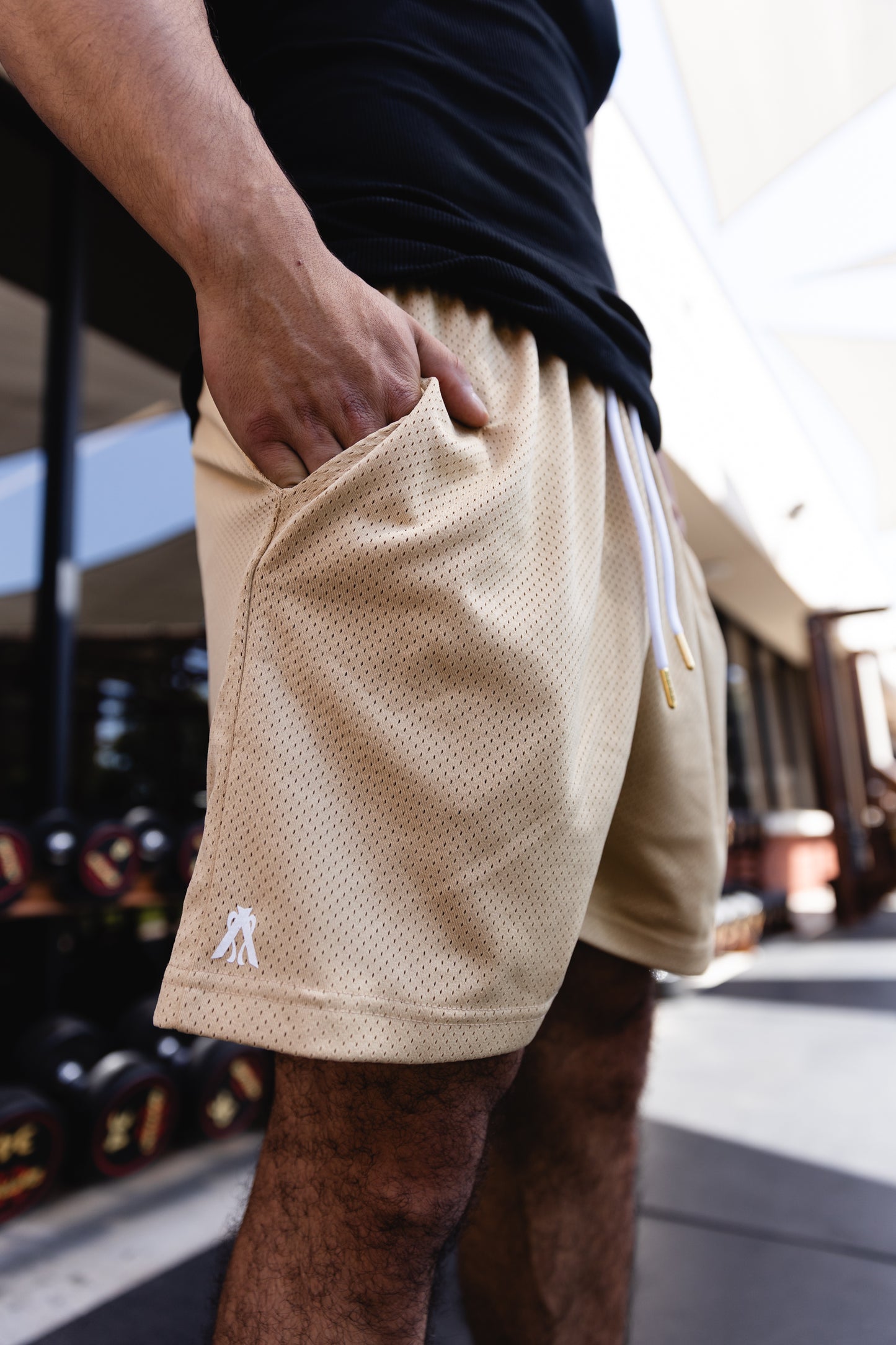 StayFit Beige Shorts