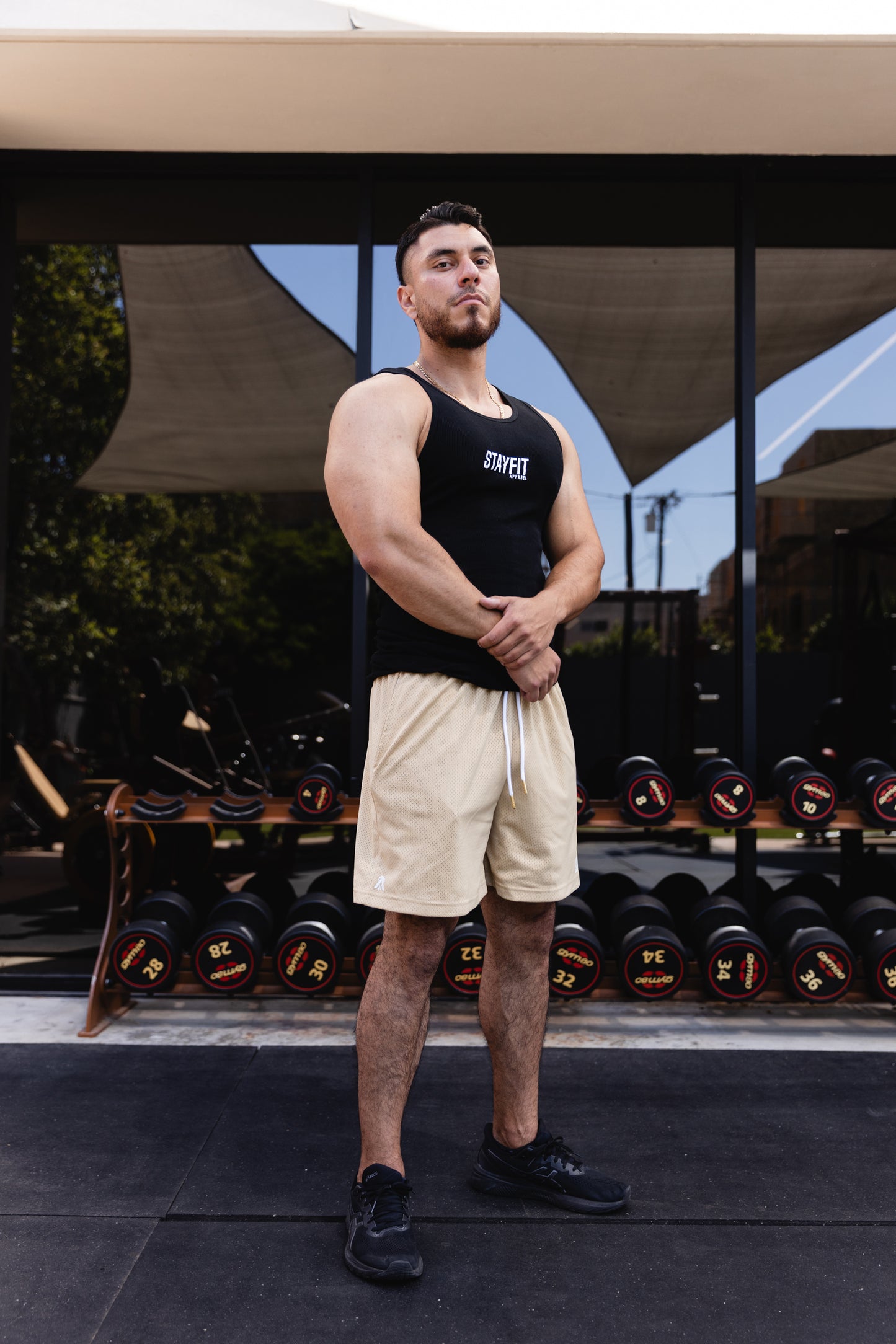 StayFit Beige Shorts