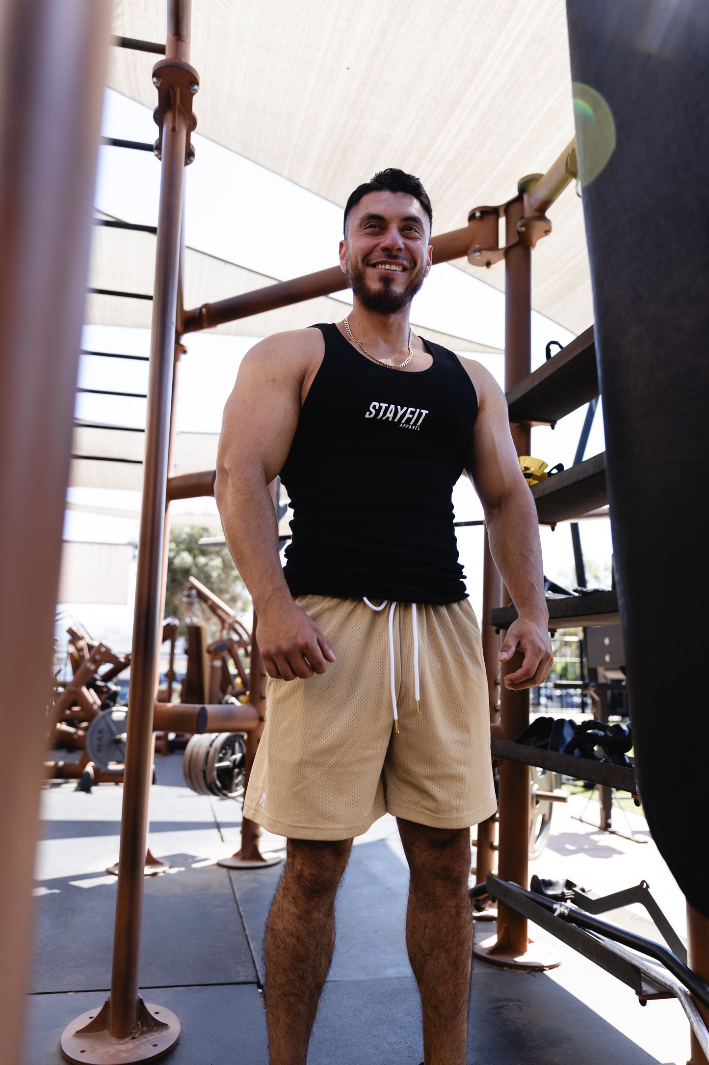 StayFit Beige Shorts