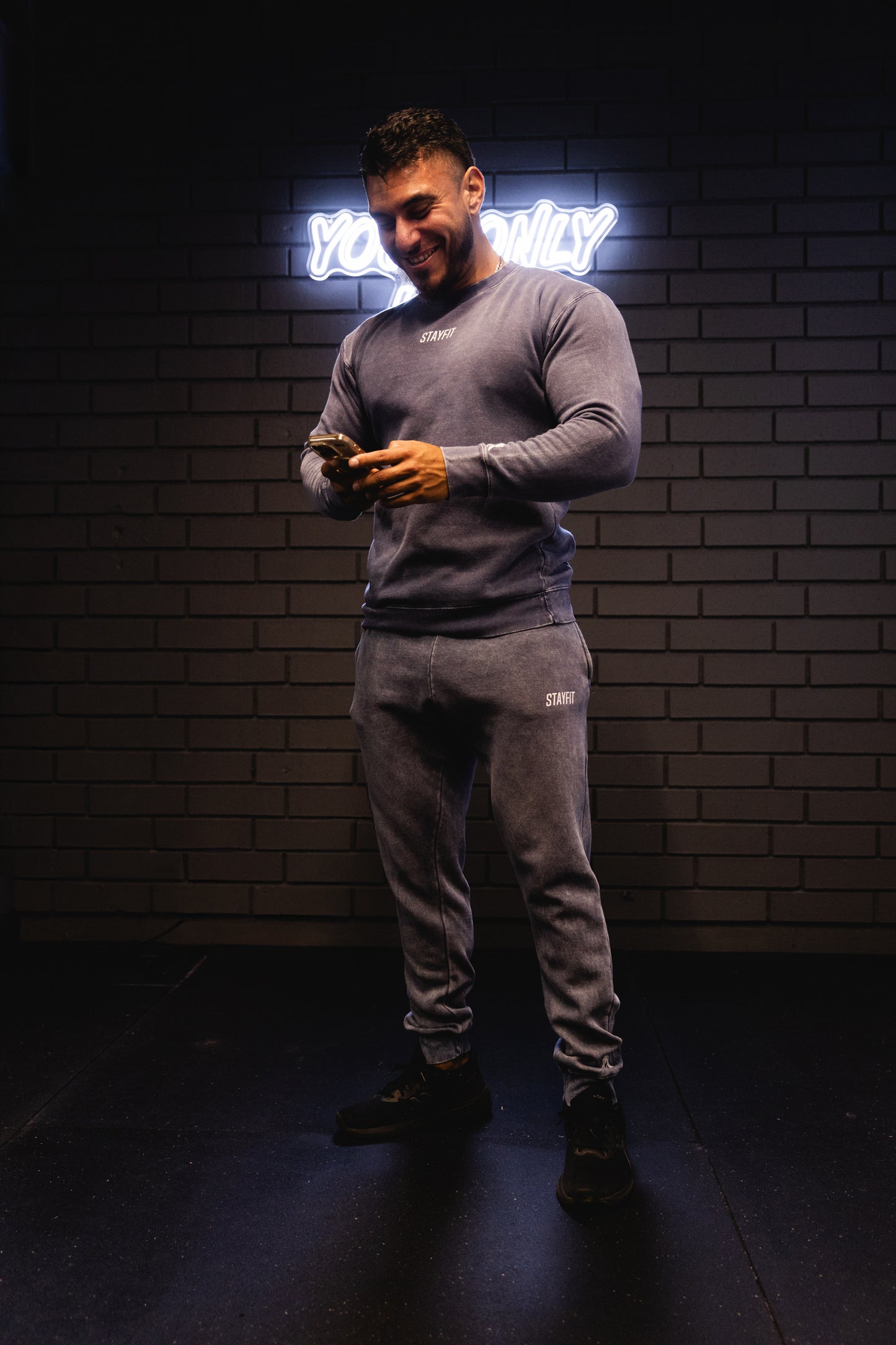 Stonewash Blue Sweater