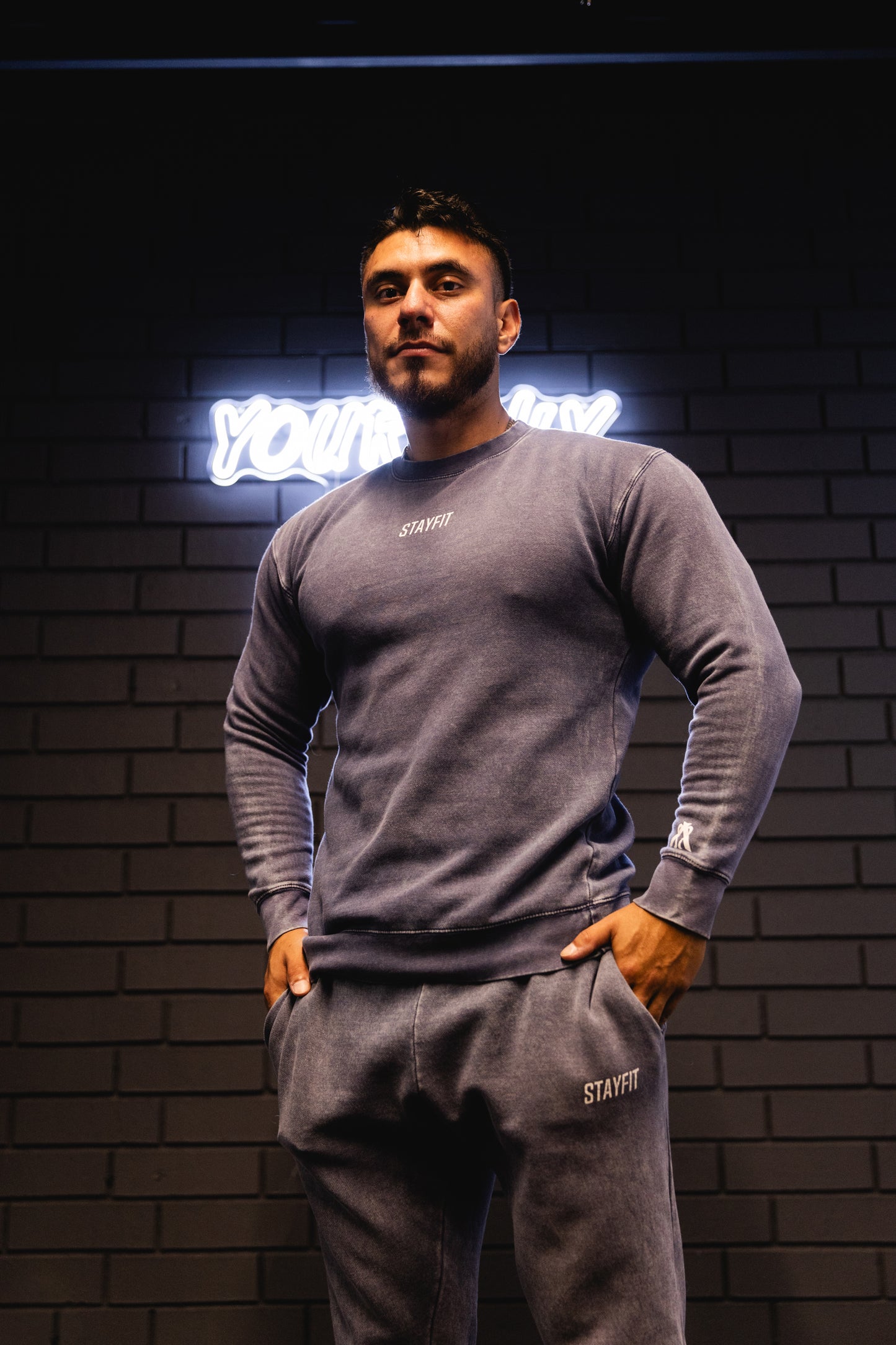 Stonewash Blue Sweater