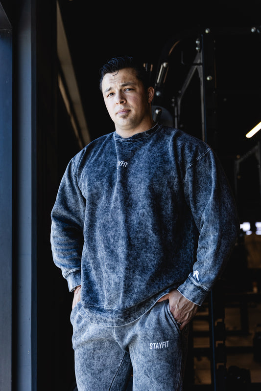 Stonewash Black Sweater