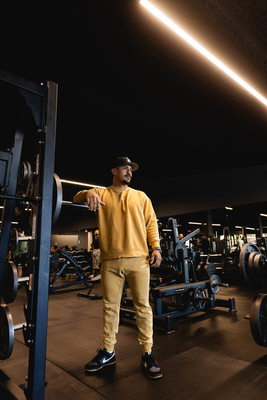 Stonewash Yellow Sweater
