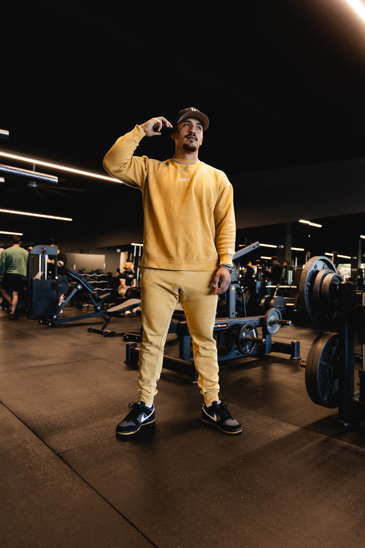 Stonewash Yellow Sweats