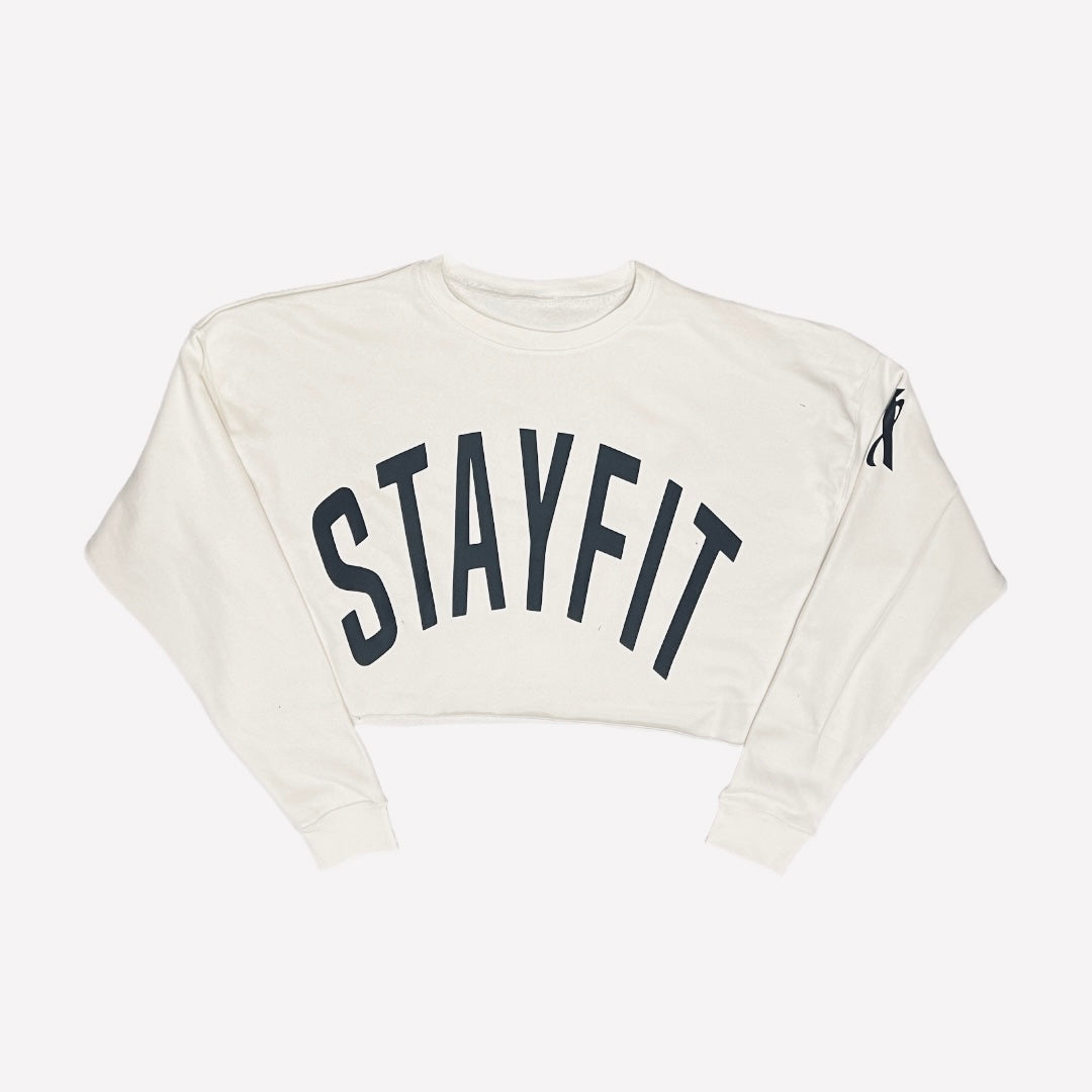Crop Crew Neck Sweater