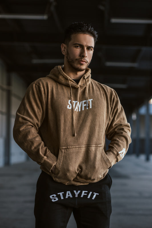 STAY FIT Wash off Hoodie