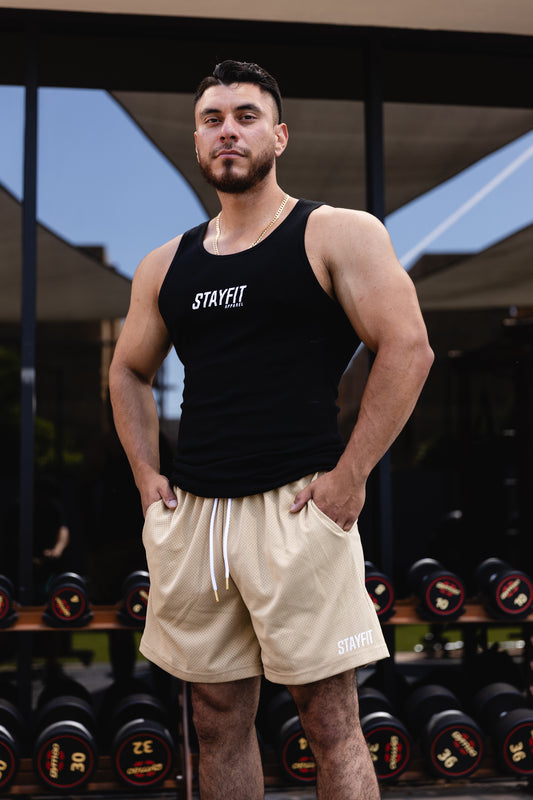 StayFit Beige Shorts