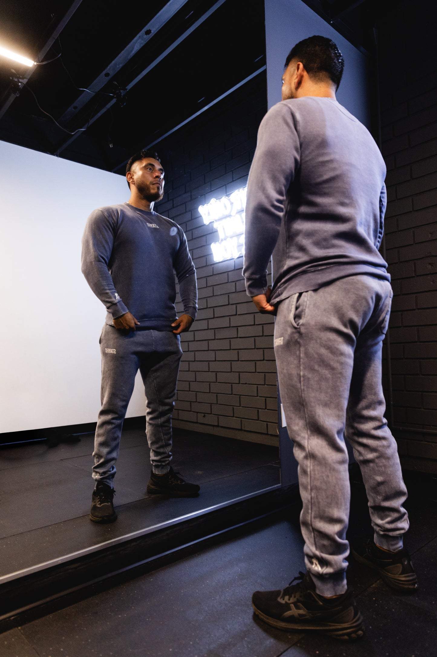 Stonewash Blue Sweater