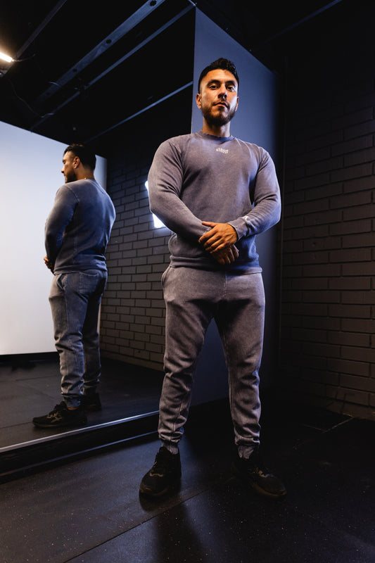 Stonewash Blue Sweater