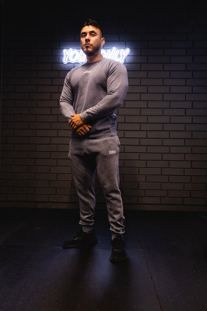 Stonewash Blue Sweats