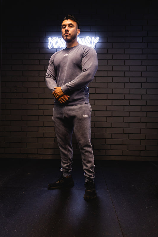 Stonewash Blue Sweats