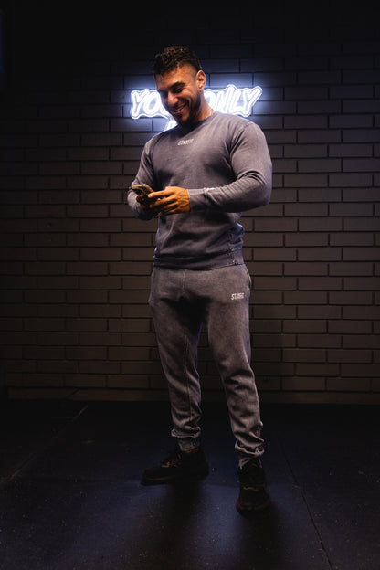 Stonewash Blue Sweater
