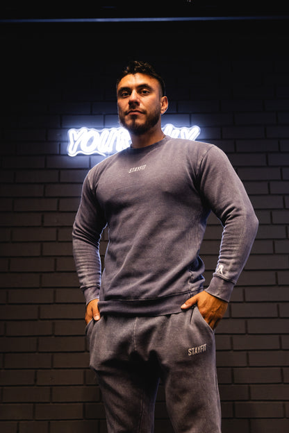 Stonewash Blue Sweater