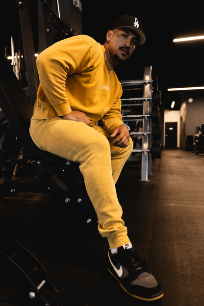 Stonewash Yellow Sweats