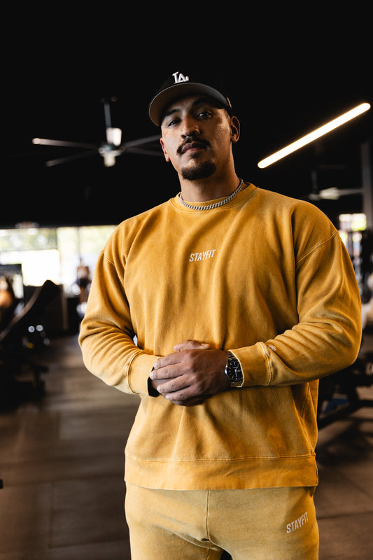 Stonewash Yellow Sweater