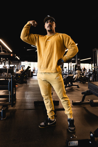 Stonewash Yellow Sweats