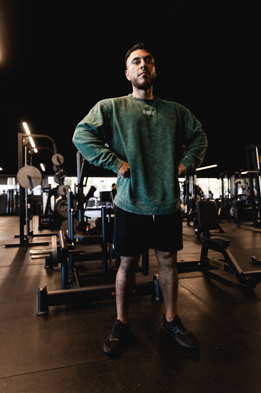 Stonewash Green Sweater