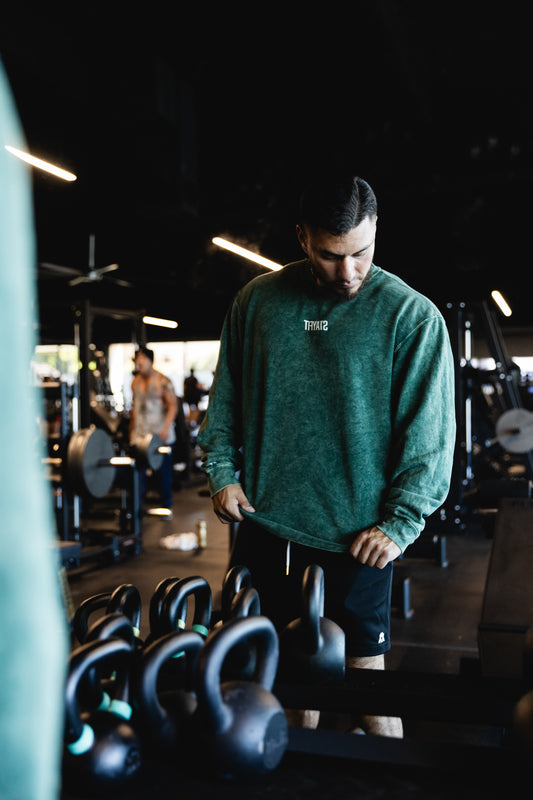 Stonewash Green Sweater