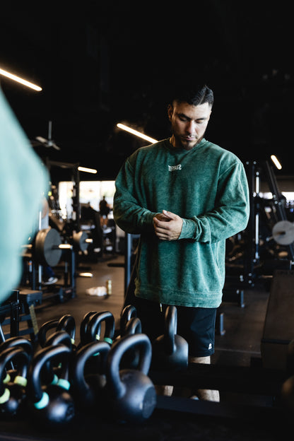 Stonewash Green Sweater